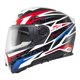 Casque intégral SCHUBERTH S3 Thunder bleu rouge