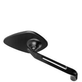 Specchietto manubrio FAR 8107 sinistro nero kit montaggio incluso