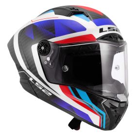 Casco Integrale LS2 FF805 THUNDER GP AERO Raute Blu Rosso Lucido