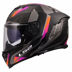 Casco integrale LS2 FF818 STORM III SPORTY grigio viola