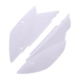 POLISPORT fairing side panels white for Kawasaki KLX
