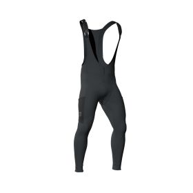 Salopette MTB LEATT lunga Thermaflow 4.0 nero lunga WarmYarn DWR bluesign®