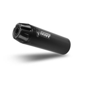MIVV Hr-1 Silencieux Noir Slip-on Homologué et Capuchon Carbone pour HONDA CMX 500 Rebel