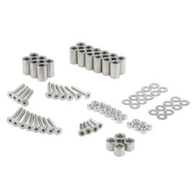 SIP SERIE PORDOI Edelstahlplattform silber für Vespa 125 VNA