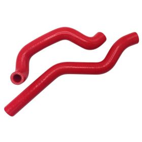 Rote Silikon-Kühlerwasser-Schläuche T4TUNE für MRT/RR/Sherco