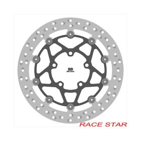 Disco freno anteriore NG lato destro/sinistro 5 fori da 10,25mm per TRIUMPH