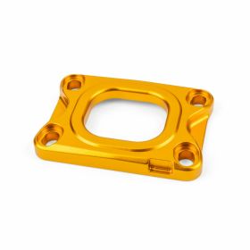 Piastra collettore aspirazione STAGE6 360° dorato AM6/DERBI