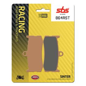 Paire de plaquettes de frein SBS composé fritté 864RST pour TRIUMPH