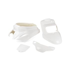 Kit de carénage 4 pièces Str8 blanc pour Yamaha BW's de 2004