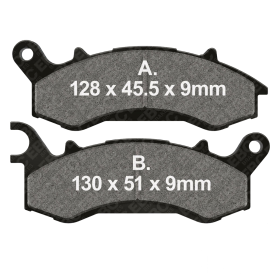 EBC FA731TT brake pads for Lexmoto
