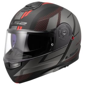 Casco Modulare LS2 FF908 STROBE II Code Nero Opaco Grigio