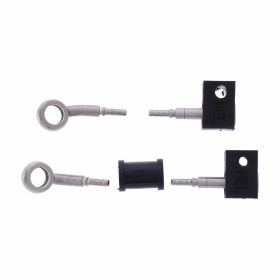 Kit tuyaux frein JMP 2 HBF-9777-H acier argenté pour Yamaha TRACER 900 850 A MT09TRA ABS