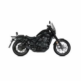 MIVV Hr-1 Échappement Noir Slip-on approuvé pour HONDA CMX 1100 Rebel