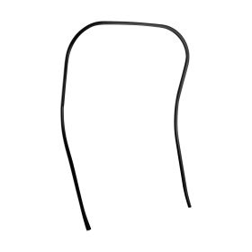CIF black aluminum shield trim for Vespa 50 L/R/Special/SR/90/R/125 PV/ET3