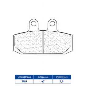 Vordere Bremsbeläge Paar CL BRAKES 2794A3+ gesinterte Verbindung für Straßenmotorräder