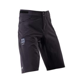 Pantaloncini MTB LEATT Trail 3.0 Liner nero vestibilità slim elasticità 4 vie