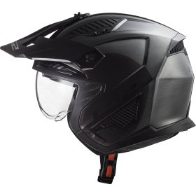Casque Jet LS2 OF606 DRIFTER Jeans Argent Poli
