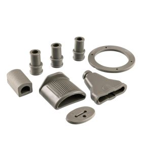 Kit 12 gommini PREMIUM QUALITAT Acma verde RAL 7003 per Vespa ACMA GL