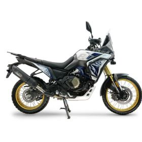 GPR Furore-X Schwarz Titan Slip-On Auspuff für Voge DS 800 Rally