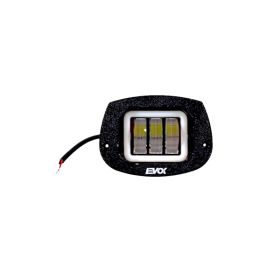 EVOK Iron Front LED Headlight 3 Lenses Complete with Voltage Converter