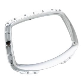 PIAGGIO 1B004452 Chrom-Geschwindigkeitmesserrahmen mit Ecken für Vespa Elettrica