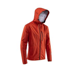 LEATT Hydradri 2.0 Helle Rote MTB-Jacke Wasserdicht 10.000/10.000