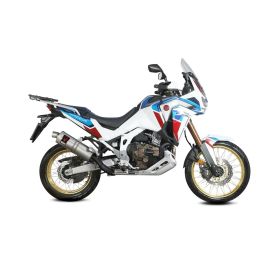 MIVV Dakar Slip-on Exhaust homologated in stainless steel for HONDA CRF 1100 L Africa Twin
