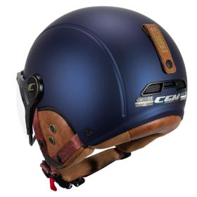 Casque de Ski et E-Bike Approuvé CGM 801V EBI VINTAGE Bleu Satiné