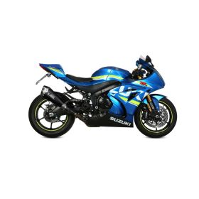 Marmitta Slip-on nera MIVV Delta race omologata per SUZUKI gsx-r 1000