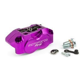 MOTOFORCE RACING Brake Caliper 4 Purple Pistons