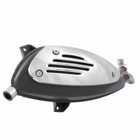 PIAGGIO Schalldämpfer mit Hitzeschutz und G-KAT