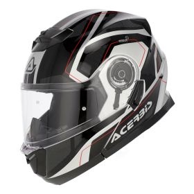 Casco modulare ACERBIS Serel 22-06 nero/argento