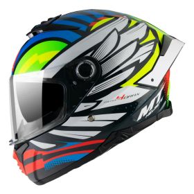 Casque intégral MT HELMETS THUNDER 4 SV DRAX B7 Bleu Brillant