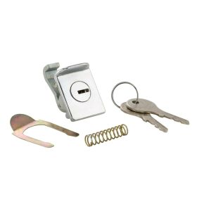 Serratura bauletto portaoggetti PREMIUM QUALITAT grigio lucido per Vespa 50/125