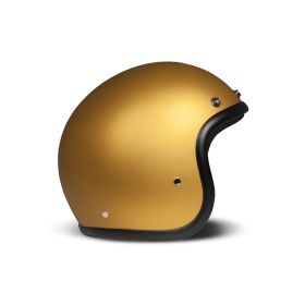 Casco Jet Cafe Racer DMD RETRO Ocra Opaco