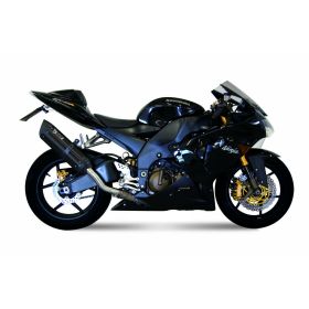 Silencieux MIVV Black Slip-on homologué pour KAWASAKI zx-10 r/rr/se 2004-2005