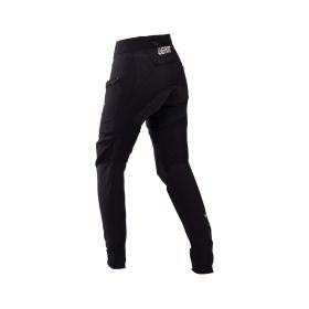 Pantalons de VTT Femme LEATT Gravity 3.0 Noir Race Stretch DWR