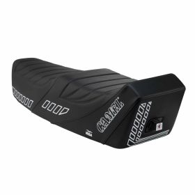 Sella NISA Camel con serratura per Vespa 160 GS/180 SS/Rally e serbatoio piatto