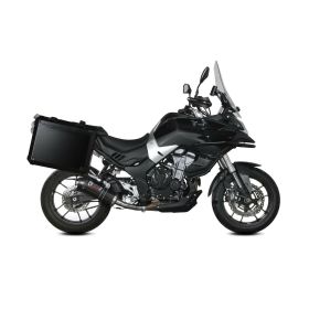 Silencieux MIVV Oval Slip-on approuvé en carbone pour VOGE Valico 500 ds/dsx