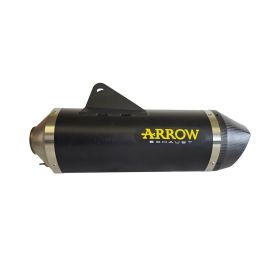 ARROW Race Tech Slip-On Rennschalldämpfer Aluminium Carby Kappe Anschluss Gas Gas ES 700