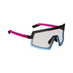 LEATT MadViz One Iriz Sonnenbrille Blau Rosa Silber Linse 17%