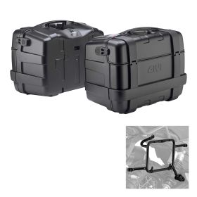 GIVI TRK46 Side cases kit black for HONDA XL 700V Transalp