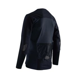 LEATT All-Mountain 4.0 MTB-Shirt Schwarz Atmungsaktiv UPF 50% IceYarn