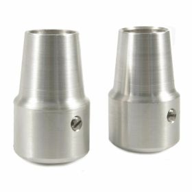 Scarpette cavalletto SIP D.20mm in alluminio argento per Vespa 50 R/Special