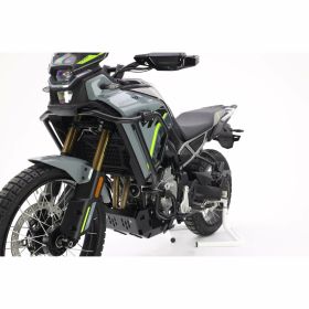 Hochschwarzes Rohrparamotor ISOTTA Aluminium für CF MOTO mt 450