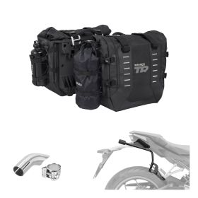 Kit sacoches SHAD TERRA TR40 noir 3P pour HONDA CB 400/500 X / NX 500