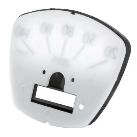 Quadrante contachilometri PREMIUM QUALITAT nero/bianco 140km/h