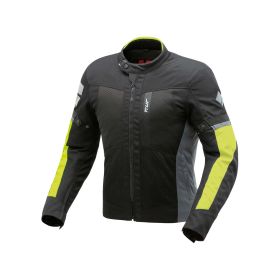 Giacca estiva T.UR ETNA HYDROSCUD grigio / giallo fluo con protezioni