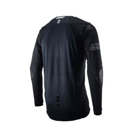 Maillot motocross LEATT Moto 4.5 WindBlock noir blanc imperméable