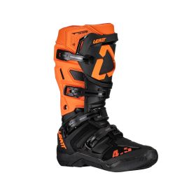 Stivali moto LEATT Moto 4.5 arancio nero chiusura SideLock